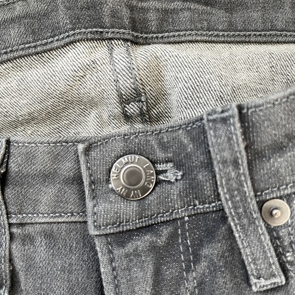 SALE: EUC Helmut Lang Grey Gray Jeans - Picture 6 of 9